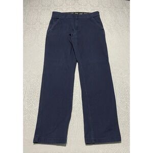 CAT Caterpillar Flex Waistband Utility Work Pants Men's 34x34 Navy Blue